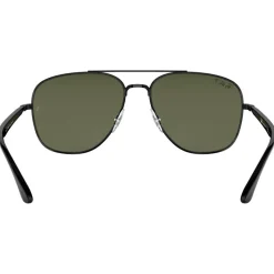Lunettes de soleil Ray Ban RB3683 Polished Black Green G-15 Polar