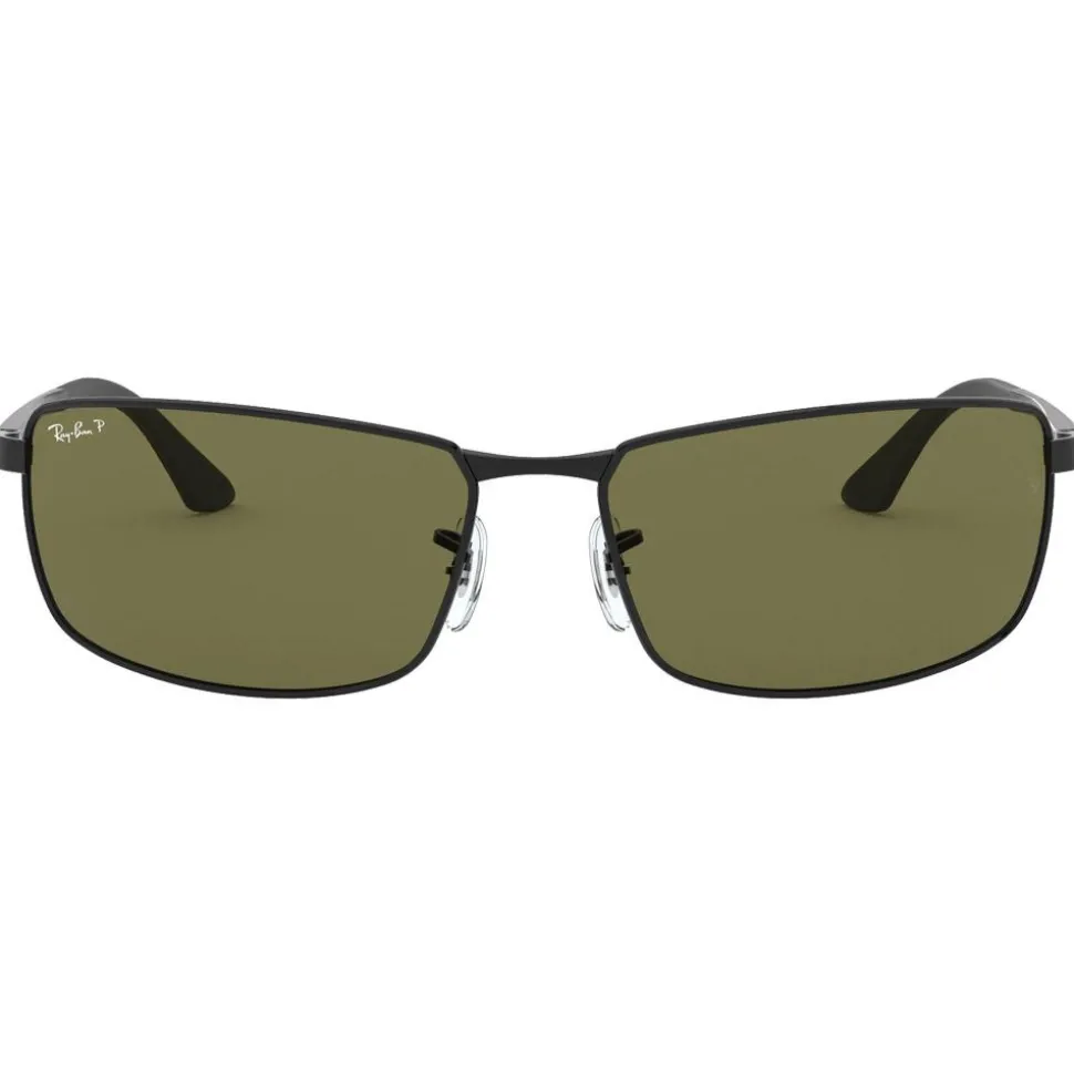 Lunettes de soleil Ray Ban RB3498 Polished Black Green G-15 Polar