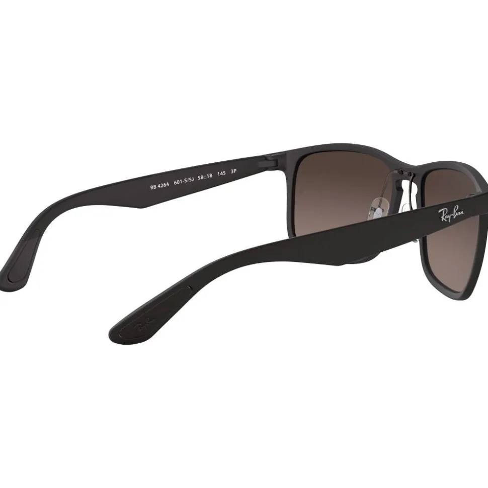 Lunettes de soleil Ray Ban RB4264 Matte Black Chromance Silver Polar