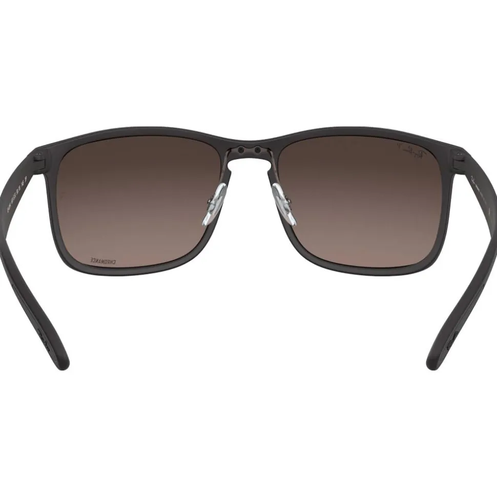Lunettes de soleil Ray Ban RB4264 Matte Black Chromance Silver Polar