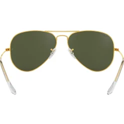 Lunettes de soleil Ray Ban RB3025 Aviator Classic Polished Gold Green G-15
