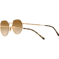 Lunettes de soleil Ray Ban RB3565 Jack Polished Gold Brown