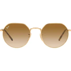 Lunettes de soleil Ray Ban RB3565 Jack Polished Gold Brown