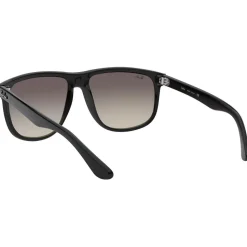 Lunettes de soleil Ray Ban RB4147 Boyfriend Polished Black Grey