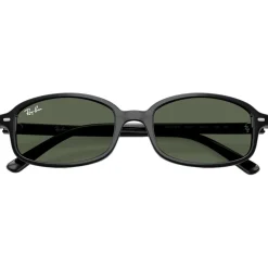 Lunettes de soleil Ray Ban RB9132S Kids Polished Black Dark Green