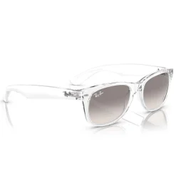 Lunettes de soleil Ray Ban RB2132 New Wayfarer Classic Polished Transparent Light Grey Gradient