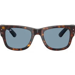 Lunettes de soleil Ray Ban RB0840S Mega Wayfarer Polished Havana Blue