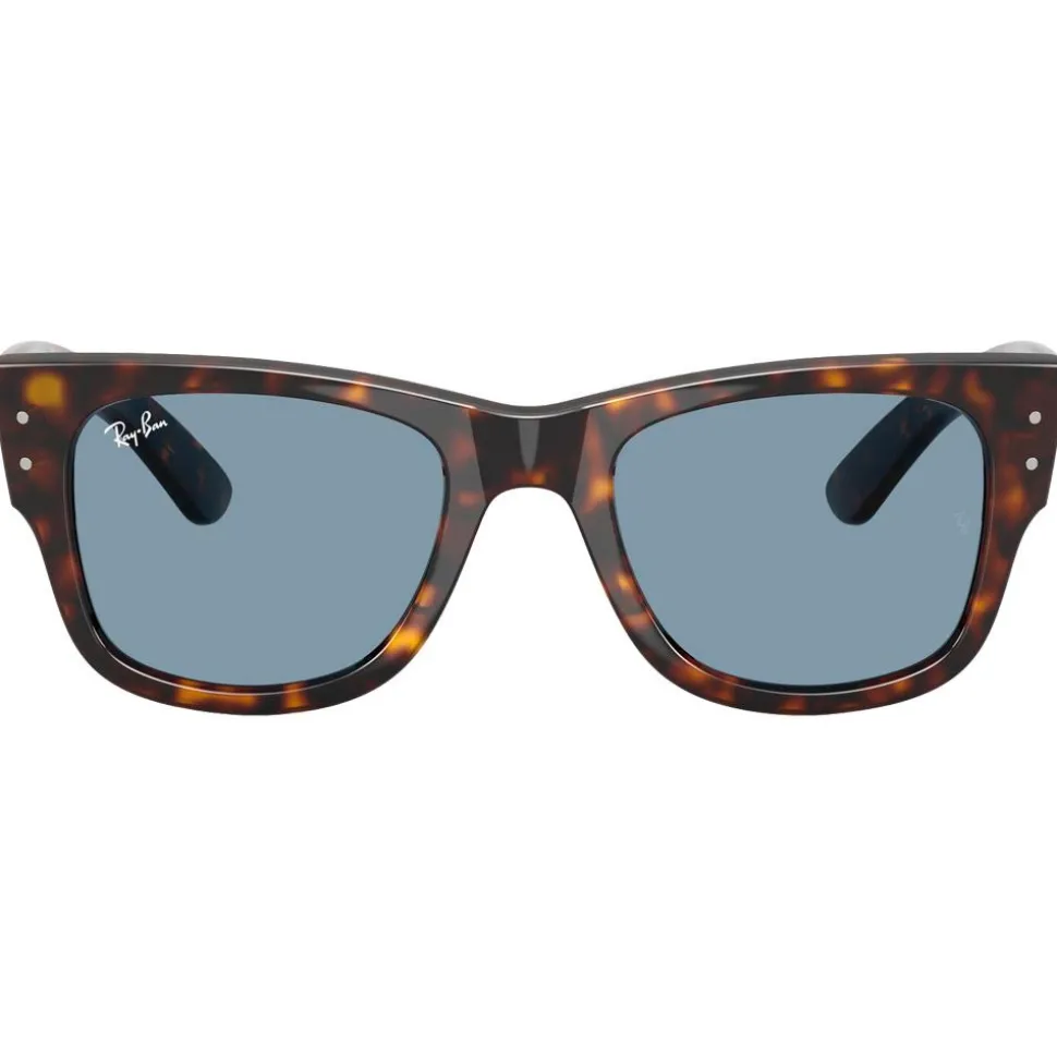 Lunettes de soleil Ray Ban RB0840S Mega Wayfarer Polished Havana Blue