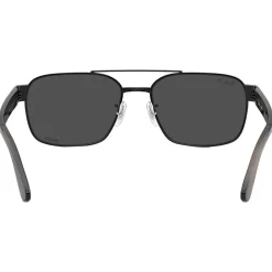 Lunettes de soleil Ray Ban RB3751CH Polished Black Chromance Dark Grey Polar