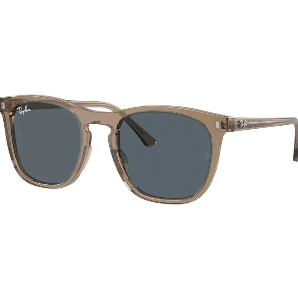 Lunettes de soleil Ray Ban RB2210 Polished Transparent Brown Blue
