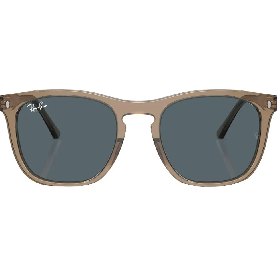 Lunettes de soleil Ray Ban RB2210 Polished Transparent Brown Blue