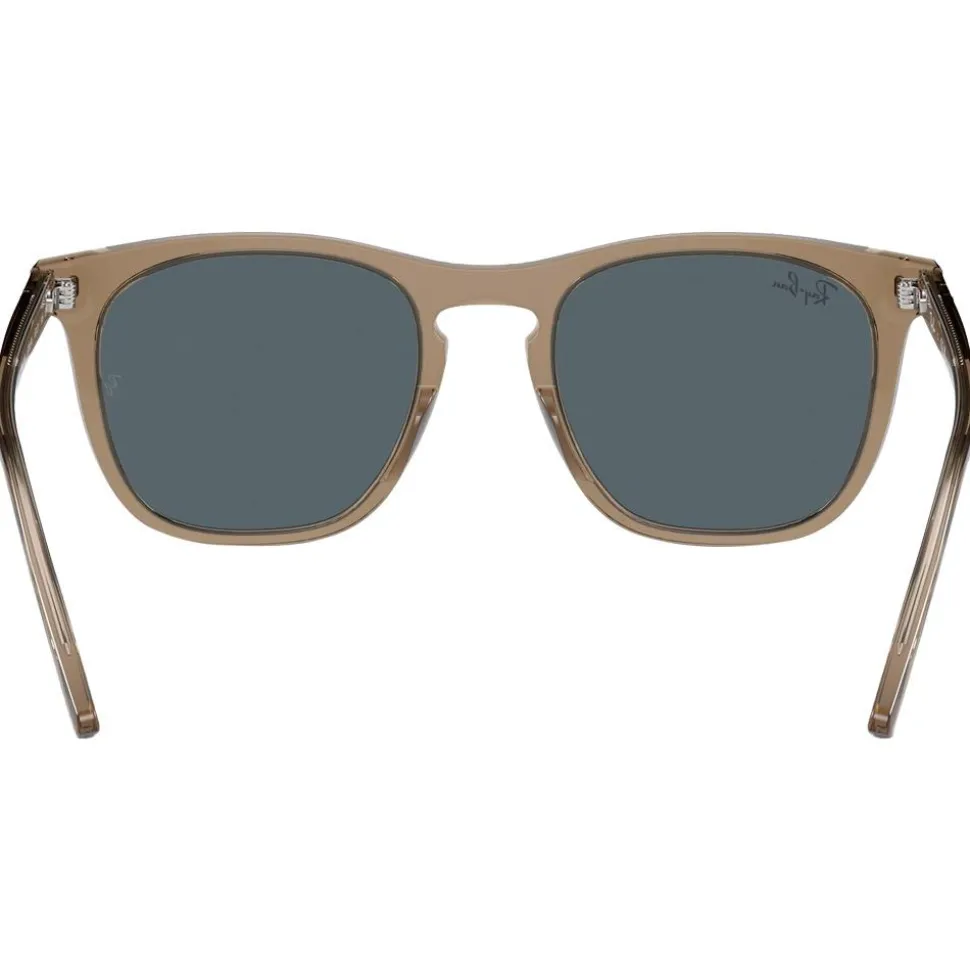 Lunettes de soleil Ray Ban RB2210 Polished Transparent Brown Blue