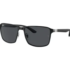 Lunettes de soleil Ray Ban RB3721 Polished Black Dark Grey