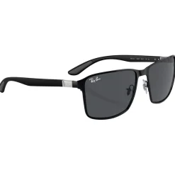 Lunettes de soleil Ray Ban RB3721 Polished Black Dark Grey