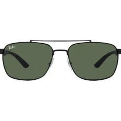 Lunettes de soleil Ray Ban RB3701 Polished Black Green G-15