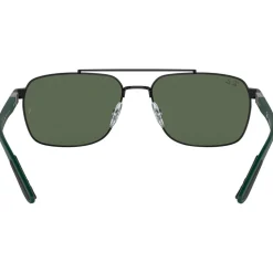 Lunettes de soleil Ray Ban RB3701 Polished Black Green G-15