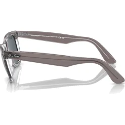 Lunettes de soleil Ray Ban RB2140 Original Wayfarer Classic Polished Grey Transparent Blue