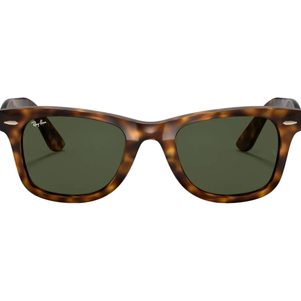 Lunettes de soleil Ray Ban RB4340 Wayfarer Ease Polished Light Havana Green G-15