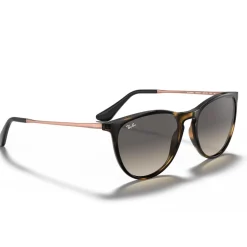 Lunettes de soleil Ray Ban Erika Kids Polished Havana Grey