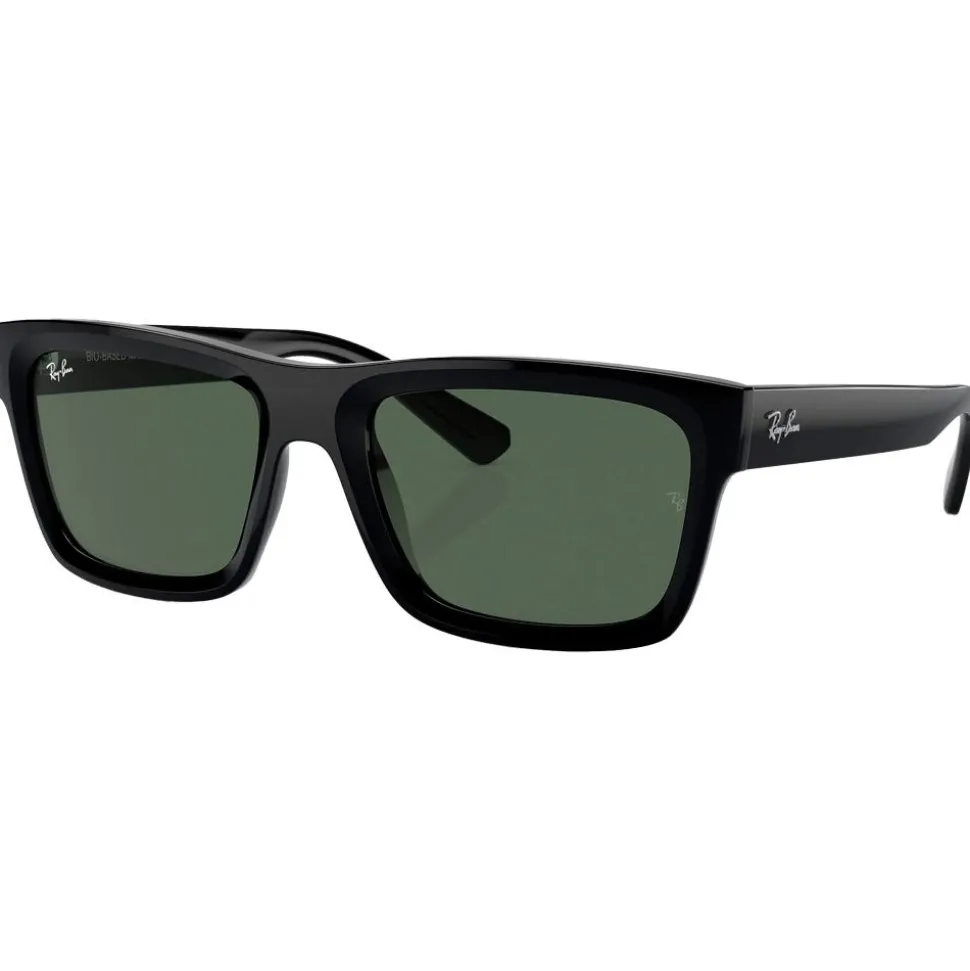 Lunettes de soleil Ray Ban RB4396 Warren Polished Black Green G-15