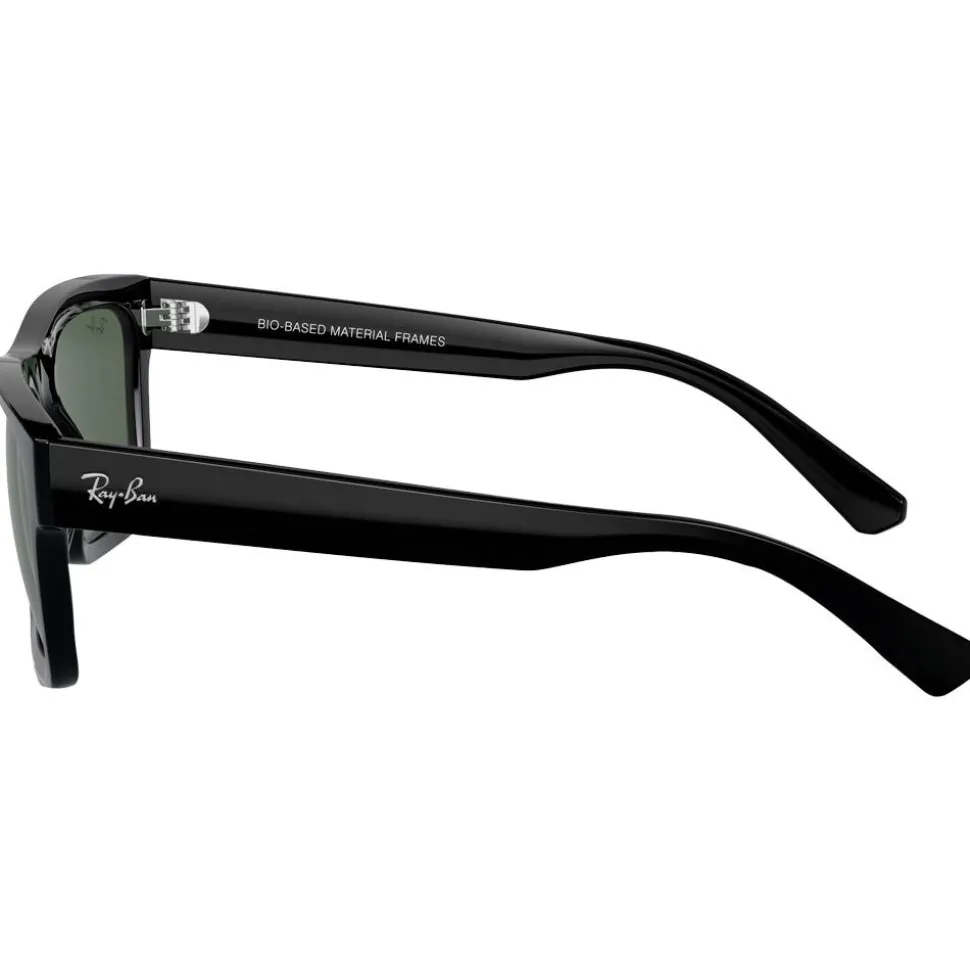 Lunettes de soleil Ray Ban RB4396 Warren Polished Black Green G-15