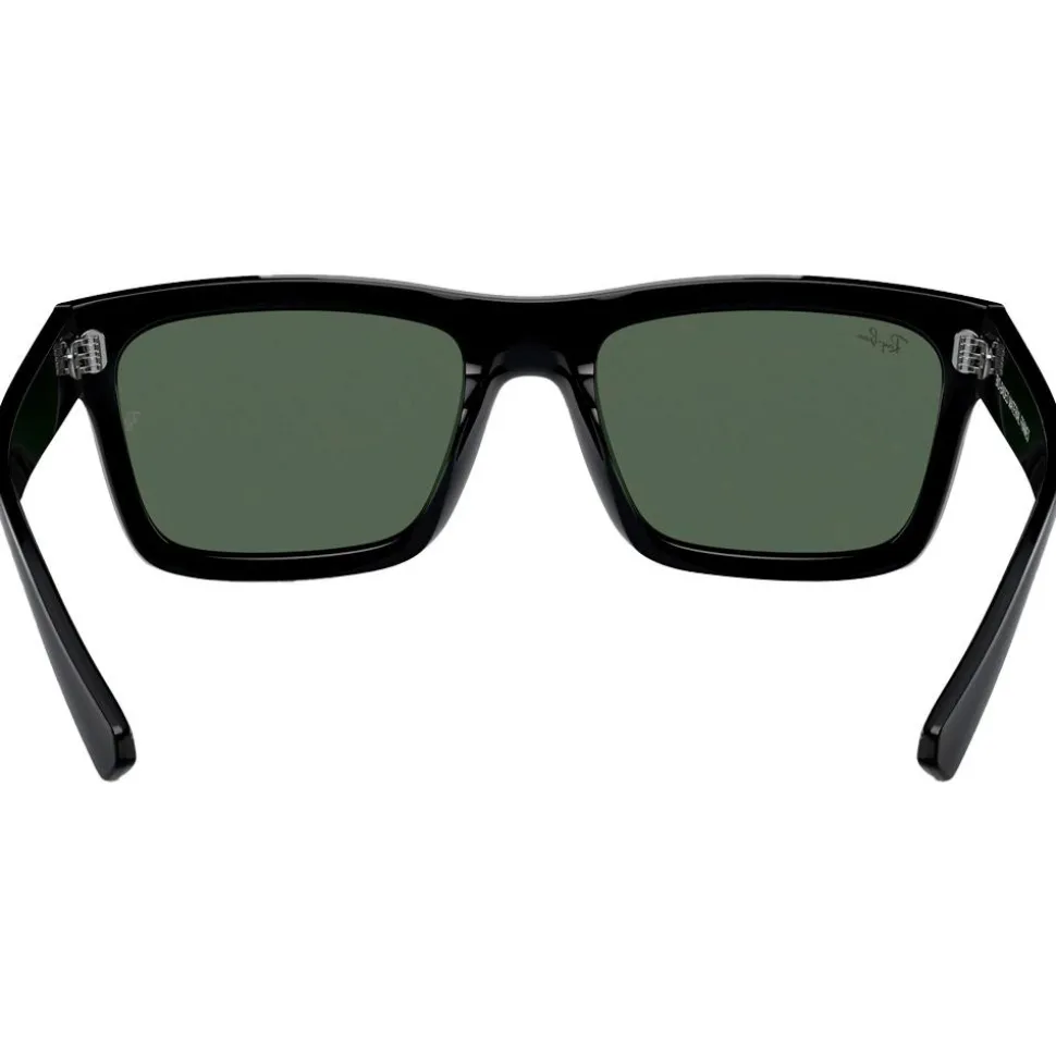 Lunettes de soleil Ray Ban RB4396 Warren Polished Black Green G-15