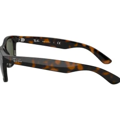 Lunettes de soleil Ray Ban RB2132 New Wayfarer Classic Polished Tortoise Green G-15