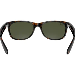 Lunettes de soleil Ray Ban RB2132 New Wayfarer Classic Polished Tortoise Green G-15