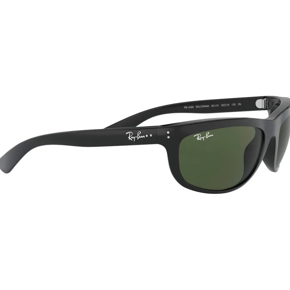 Lunettes de soleil Ray Ban RB4089 Balorama Polished Black Green G-15
