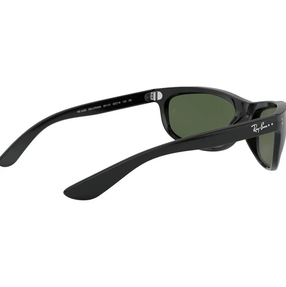 Lunettes de soleil Ray Ban RB4089 Balorama Polished Black Green G-15
