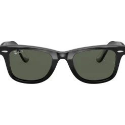 Lunettes de soleil Ray Ban RB2140 Original Wayfarer Classic Polished Black Polar Green