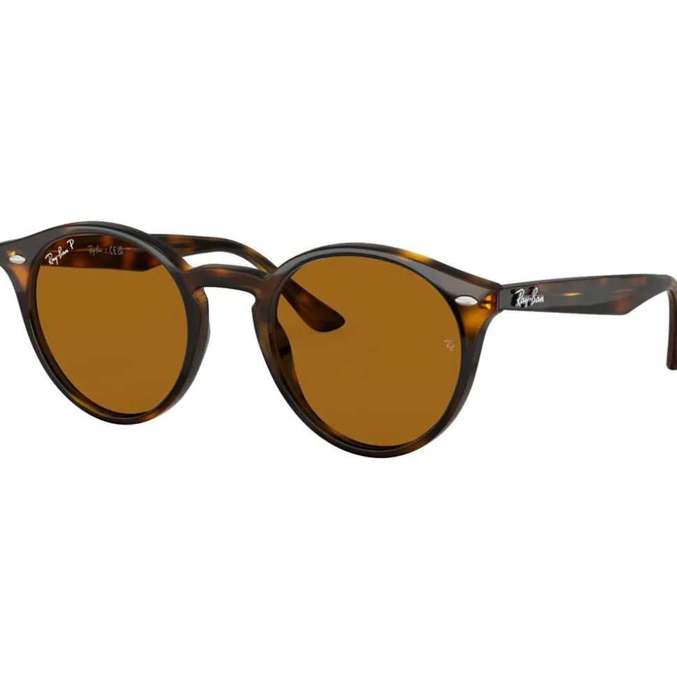 Lunettes de soleil Ray Ban RB2180 Polished Light Havana Brown B-15 Polar