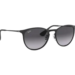 Lunettes de soleil Ray Ban RB3539 Erika Metal Polished Black Dark Grey Gradient