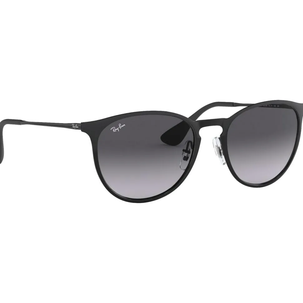 Lunettes de soleil Ray Ban RB3539 Erika Metal Polished Black Dark Grey Gradient