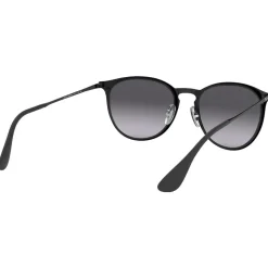 Lunettes de soleil Ray Ban RB3539 Erika Metal Polished Black Dark Grey Gradient