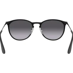 Lunettes de soleil Ray Ban RB3539 Erika Metal Polished Black Dark Grey Gradient