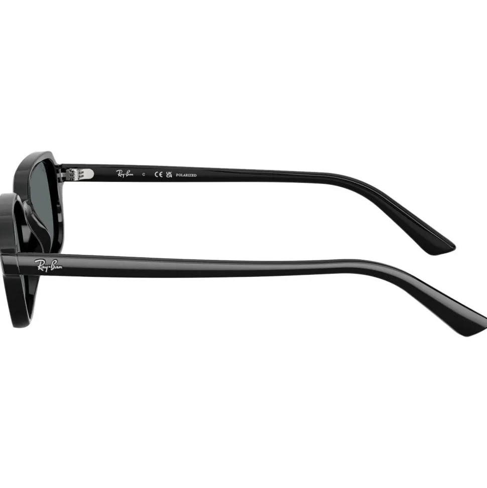 Lunettes de soleil Ray Ban RB4455 Zuri Polished Black Dark Grey Polar