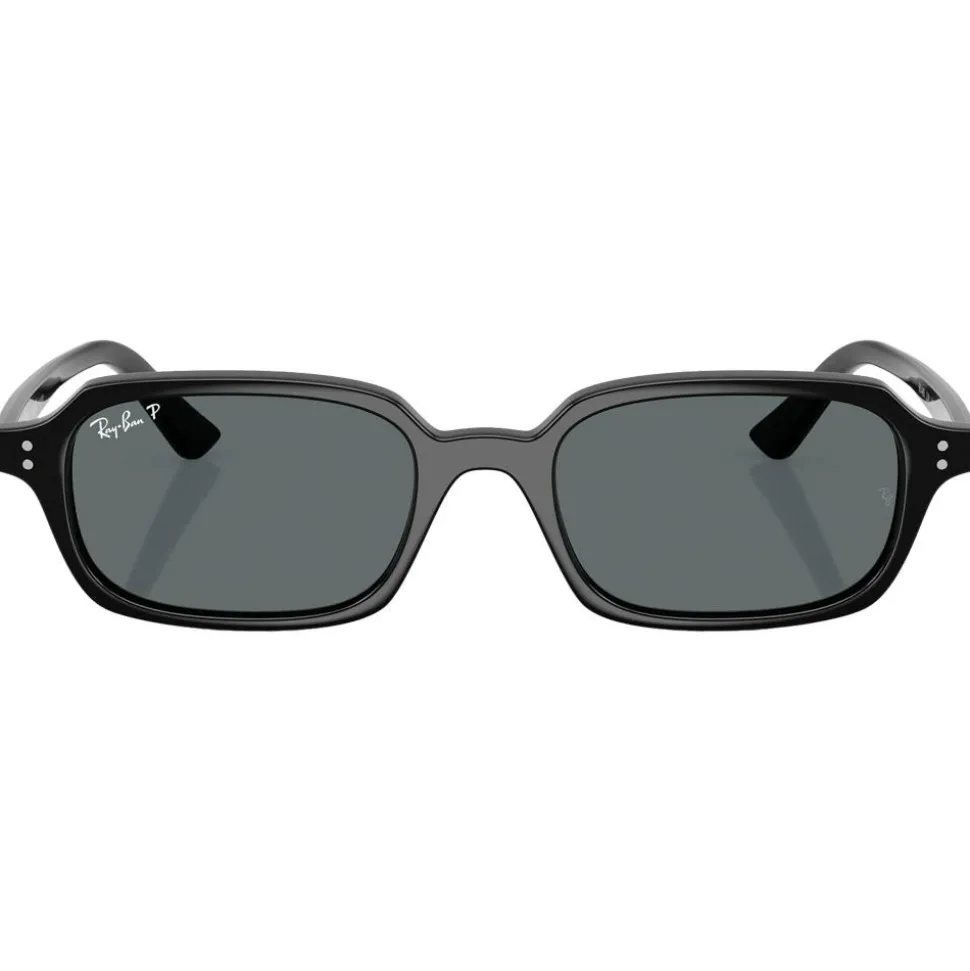 Lunettes de soleil Ray Ban RB4455 Zuri Polished Black Dark Grey Polar