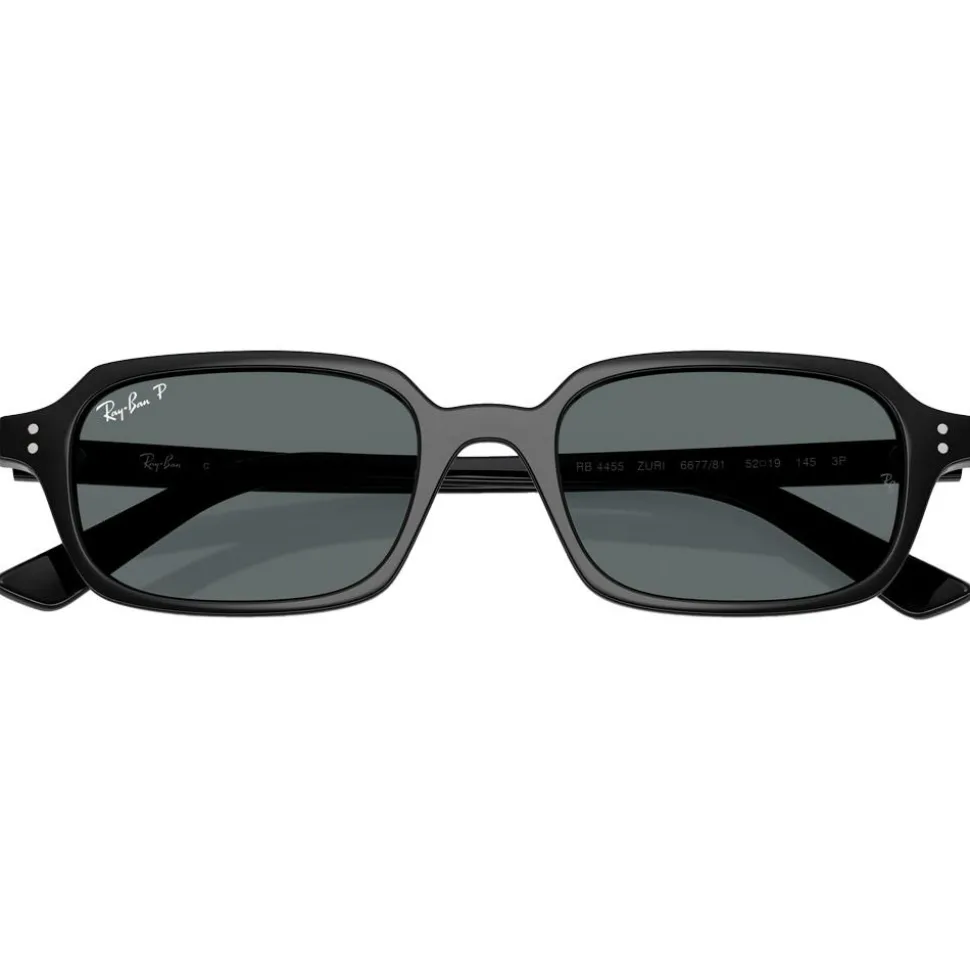 Lunettes de soleil Ray Ban RB4455 Zuri Polished Black Dark Grey Polar