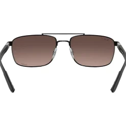 Lunettes de soleil Ray Ban RB3737 Polished Black Chromance Grey Polar