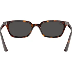 Lunettes de soleil Ray Ban RB4456 Zaya Polished Havana Dark Grey