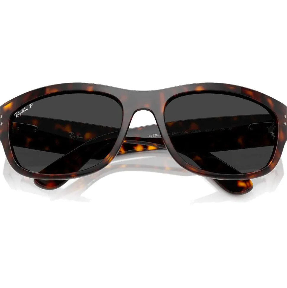 Lunettes de soleil Ray Ban RB2289 Mega Balorama Polished Havana Polar Black