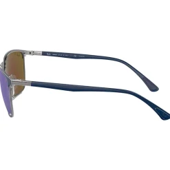 Lunettes de soleil Ray Ban RB3686 Polished Blue Chromance Polar Blue