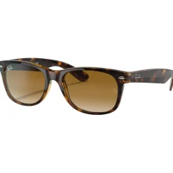 Lunettes de soleil Ray Ban RB2132 New Wayfarer Classic Polished Havana Light Gradient Light Brown