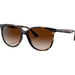 Lunettes de soleil Ray Ban RB4378 Polished Havana Gradient Brown