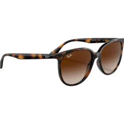 Lunettes de soleil Ray Ban RB4378 Polished Havana Gradient Brown