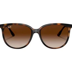 Lunettes de soleil Ray Ban RB4378 Polished Havana Gradient Brown