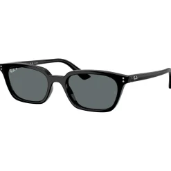 Lunettes de soleil Ray Ban RB4456 Zaya Polished Black Dark Grey Polar