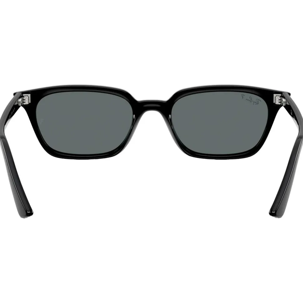 Lunettes de soleil Ray Ban RB4456 Zaya Polished Black Dark Grey Polar