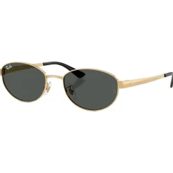 Lunettes de soleil Ray Ban RB3774D Polished Gold Dark Grey